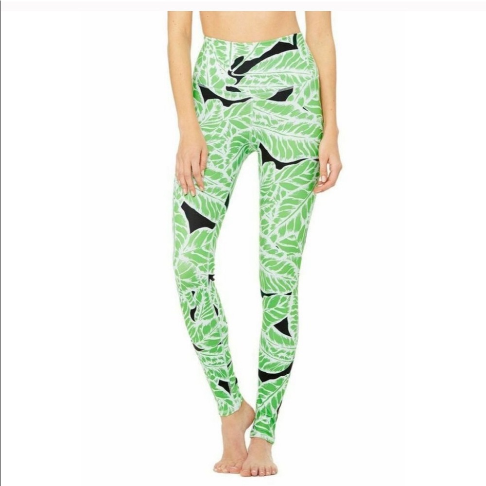 Alo Yoga Palm Print Leggings